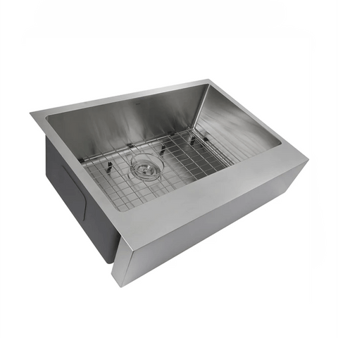 Allora USA KH-2721-10-S-R15-FR Farmhouse Retro Kitchen Sink