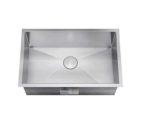 Allora USA - KH-2318 - 23" x 18" x 10-1/4" Handmade Undermount Single Bowl Stainless Steel Kitchen Sink