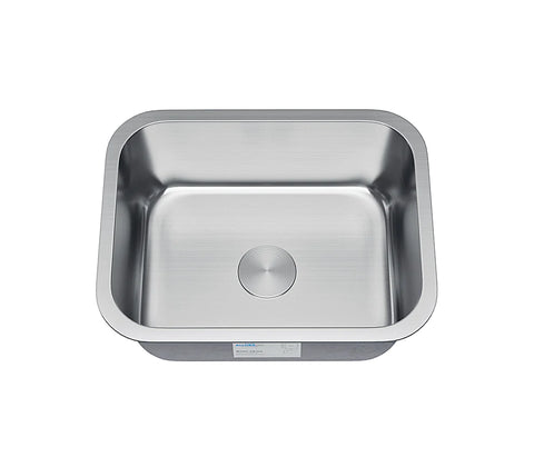 Allora USA - KSN-2016 - 20 " x 16" x 9"  Undermount Single Bowl Stainless Steel Kitchen Sink