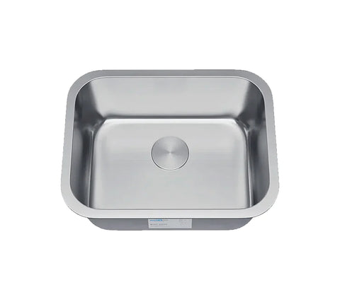 Allora USA - KSN-2318 - 23" x 18" x 9" Undermount Single Bowl Stainless Steel Kitchen Sink