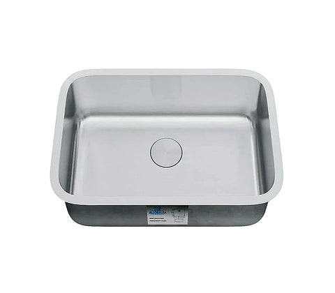 Allora USA - KSN-2718-16 - 27" x 18" x 9" Undermount Single Large Bowl 16 gauge Stainless Steel Kitchen Sink