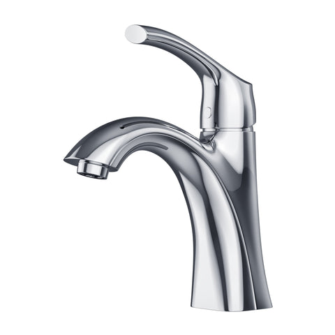 Allora USA A-6550-C SINGLE HANDLE CHROME BATHROOM FAUCET β TULIP SERIES