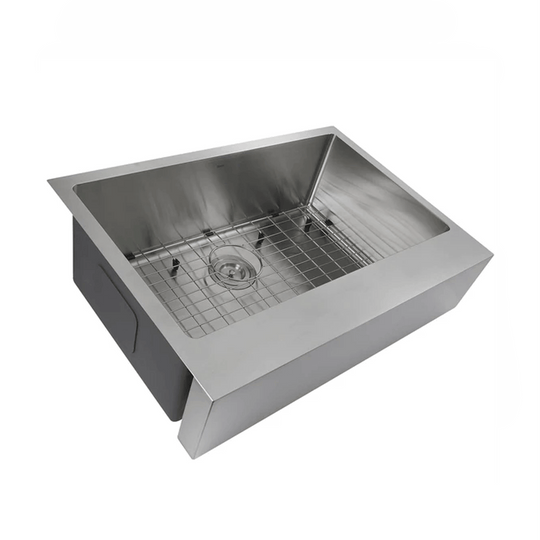 Allora USA KH-3321-10-S-R15-FR Farmhouse Retro Kitchen Sink