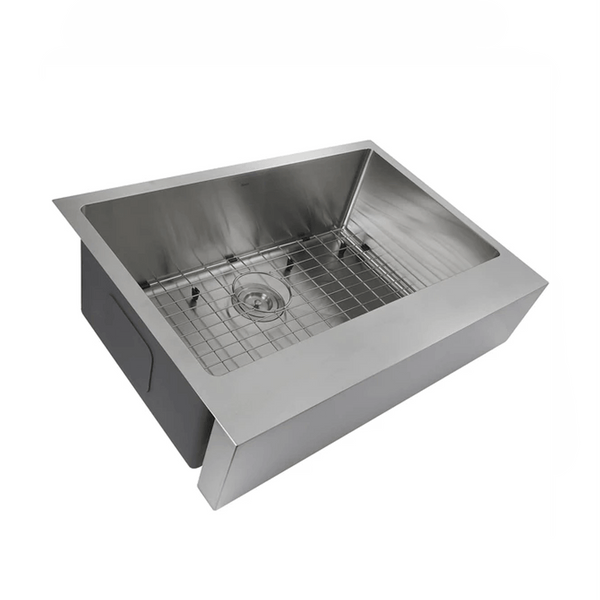 Allora USA KH-3321-10-S-R15-FR Farmhouse Retro Kitchen Sink
