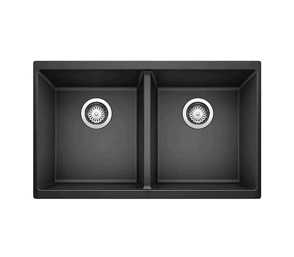 NEW! Allora USA GC-3118-D Black Granite Composite Kitchen Sink