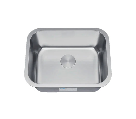 Allora USA - KSN-2318 - 23" x 18" x 9" Undermount Single Bowl Stainless Steel Kitchen Sink