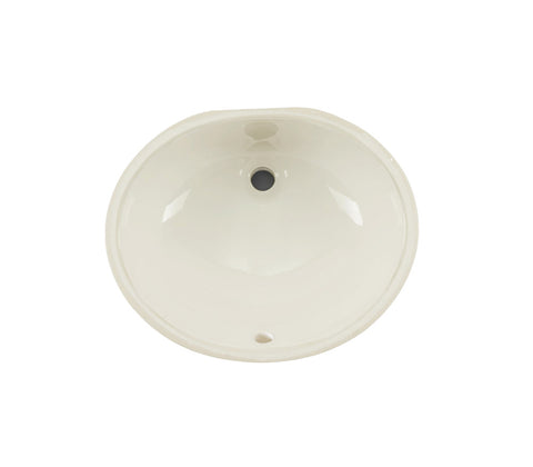 Allora USA - VCS-1417B - 17" x 14" x 8" Vanity Sink Series - Biscuit