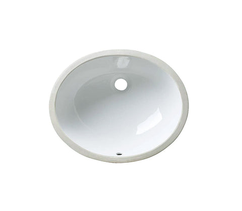 Allora USA - VCS-1417 - 17" x 14" x 8" Vanity Sink Series - White