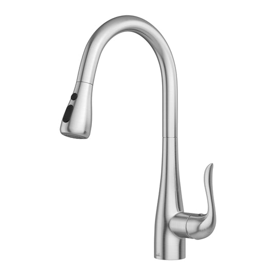 ALLORA USA A-200-SS SINGLE HANDLE STAINLESS STEEL KITCHEN FAUCET