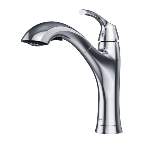 Allora USA - A-720-C Single Handle Kitchen Faucet in Chrome