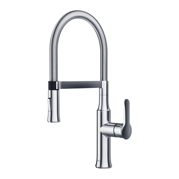 A-730-C – MAGNETIC SINGLE HANDLE CHROME KITCHEN FAUCET