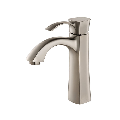 BAR-3740-BN SINGLE HANDLE BRUSHED NICKEL BAR FAUCET - KralSu Sink and Faucet Supplies