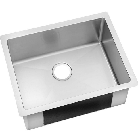 ELKAY Crosstown Undermount Stainless Steel 24 in. Single Bowl Kitchen Sink